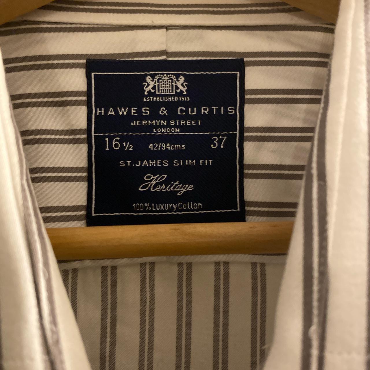 Hawes and Curtis luxury French cuff shirt Size 16... Depop