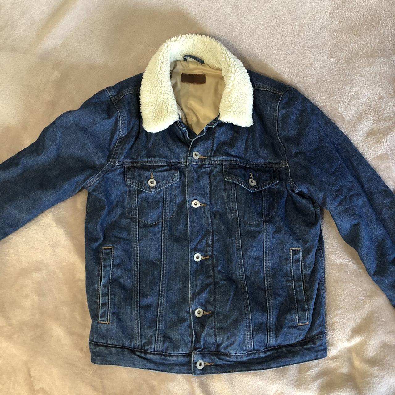 Men’s ASOS denim jacket. Perfect for winter! Denim... - Depop