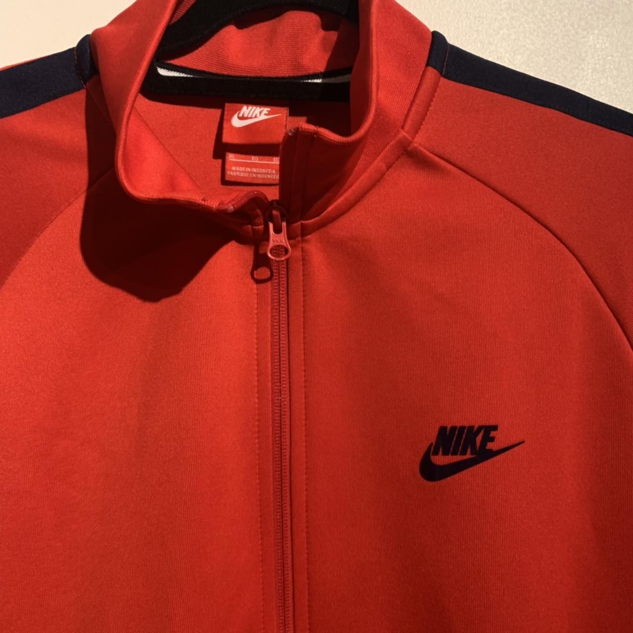 mens red nike jumper