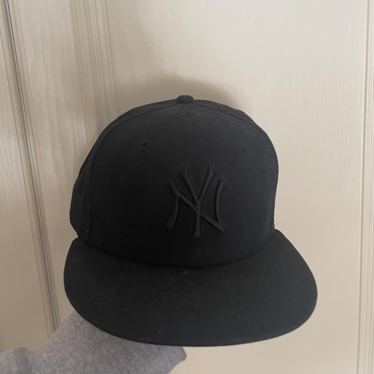 klap schrobben Revolutionair New era New York yankees Hat. Black with leopard... - Depop