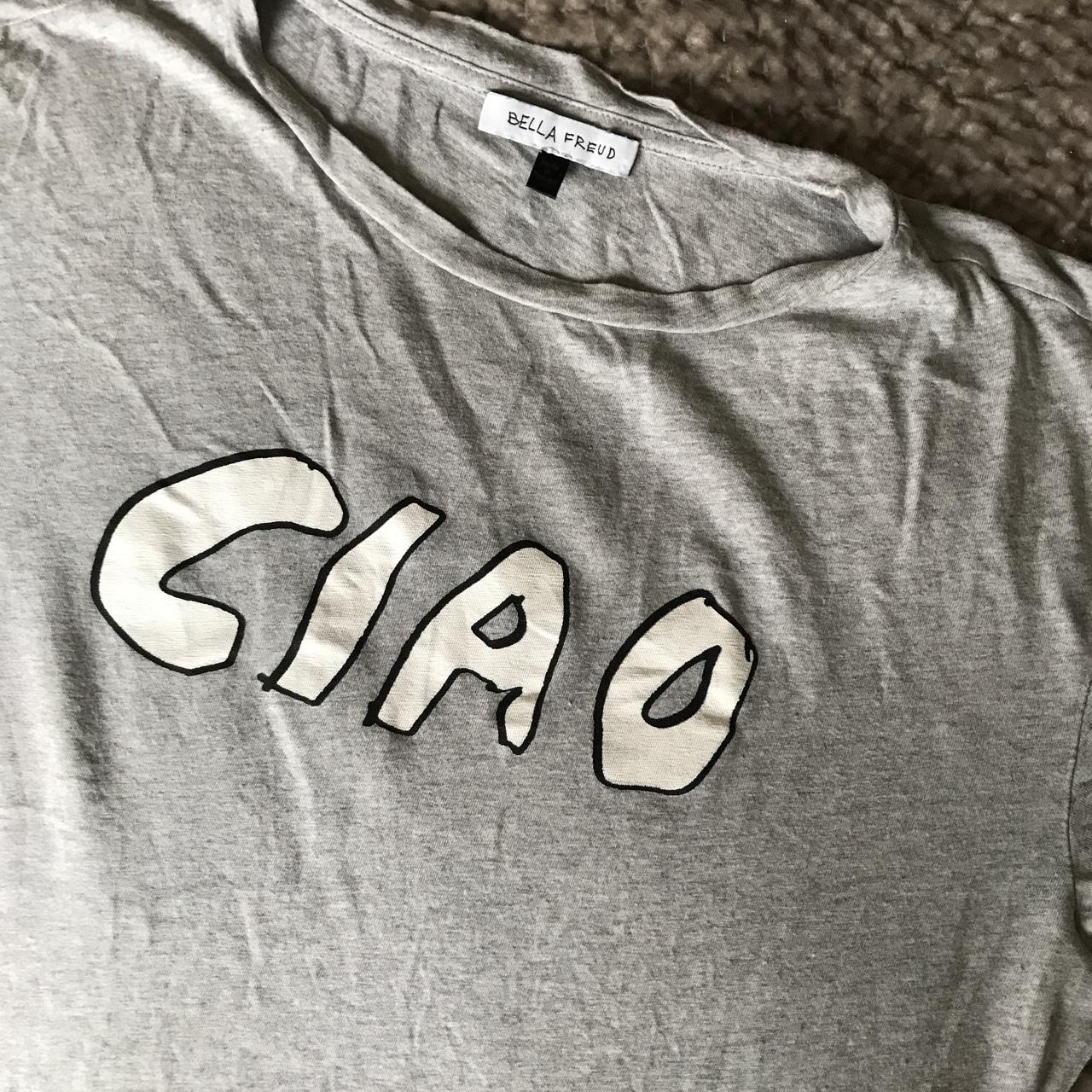 BELLA FREUD CIAO teeshirt. Size S. Would fit 8 10