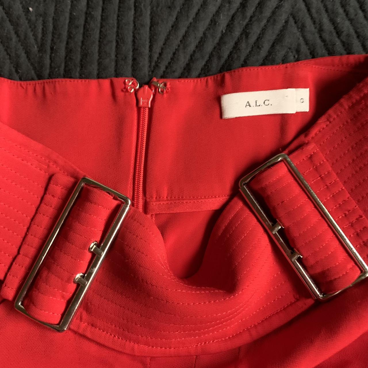 Product Image 4 - Red High Slit Midi Skirt

High