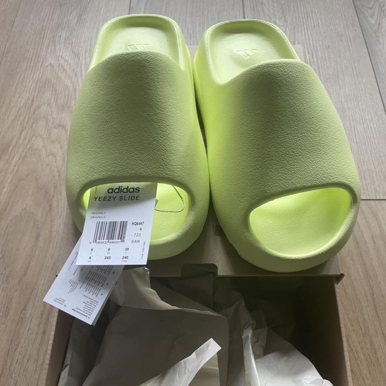 adidas yeezy slides green