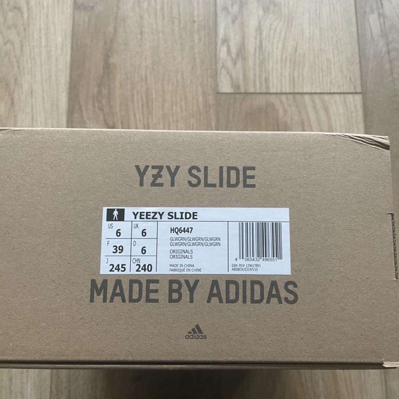 adidas yeezy slides green