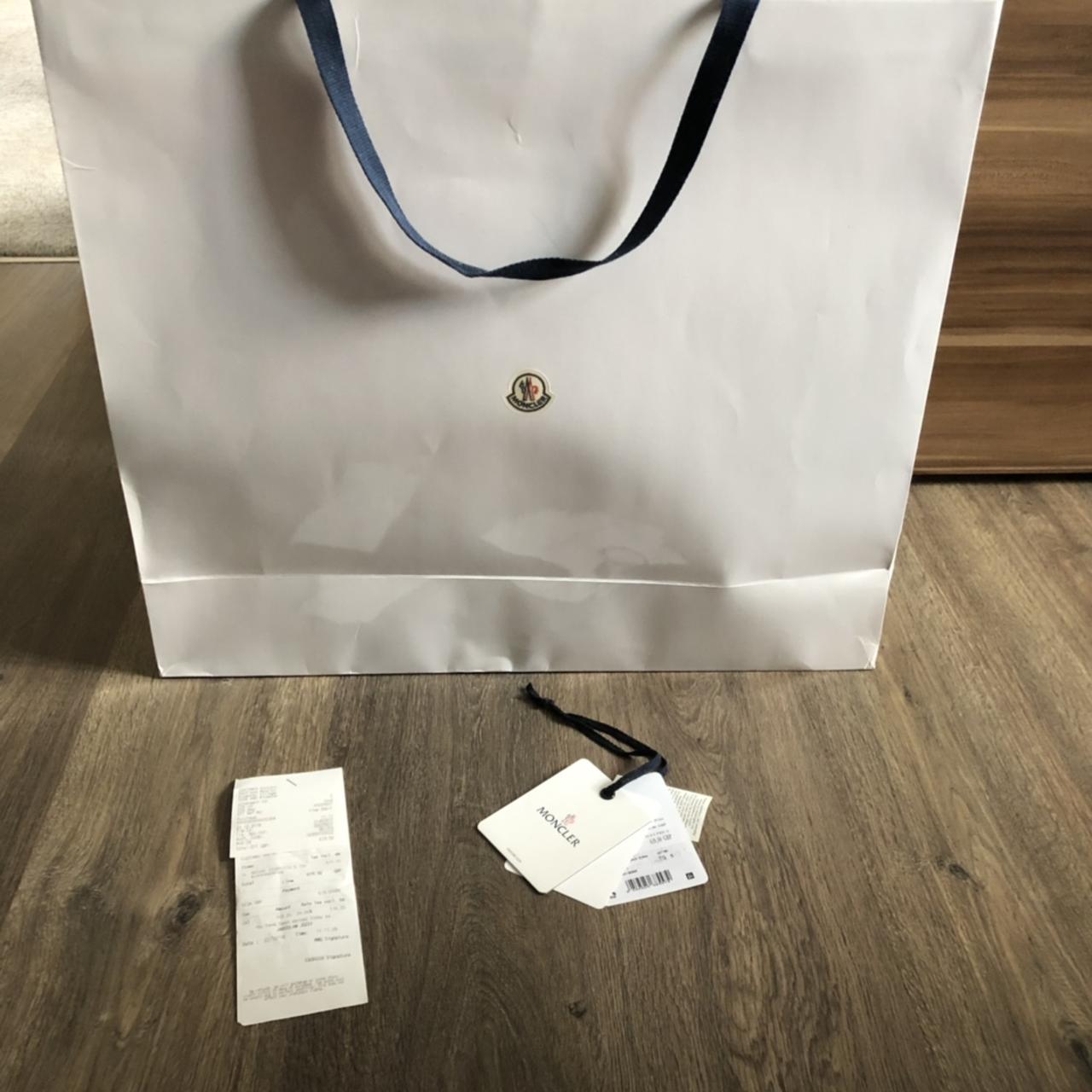 Moncler paper deals bag