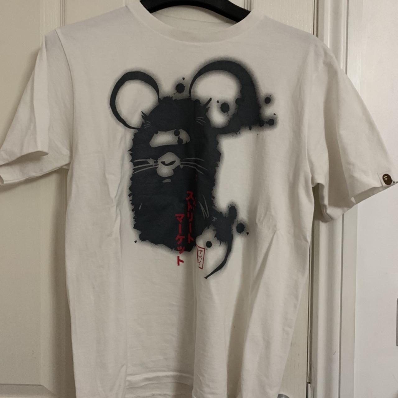 DOVER STREET MARKET × A BATHING APE 「YEAR OF THE RAT TEE」 BAPE Dover Street Market 'Year of the Rat' Ape Head Graphic