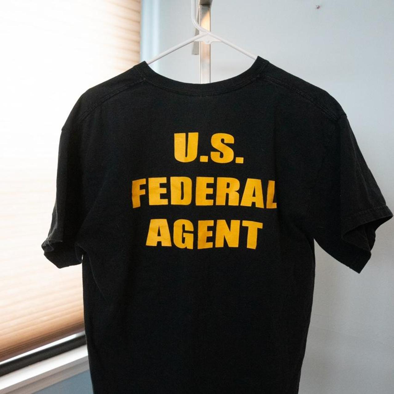 US Border Patrol Shirt Features front Border... - Depop