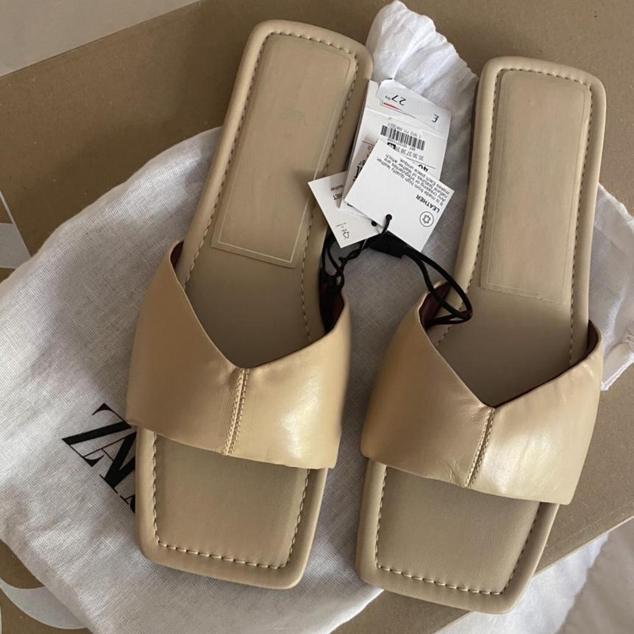 zara nude mules