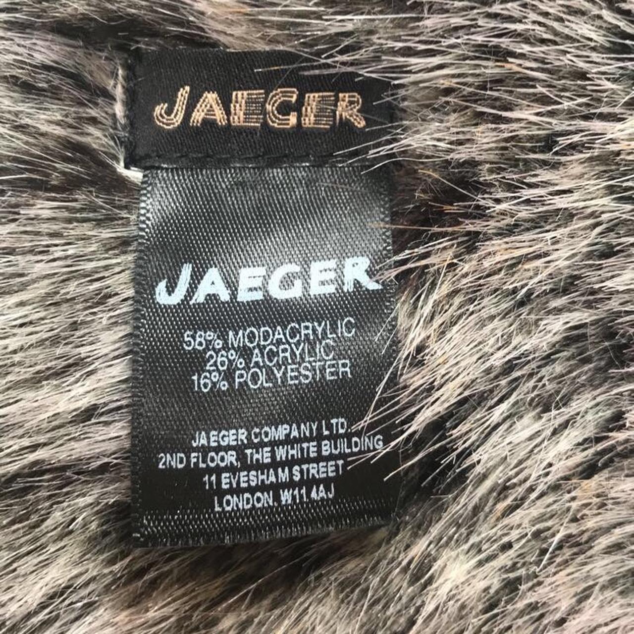 Jaeger faux sale fur coat