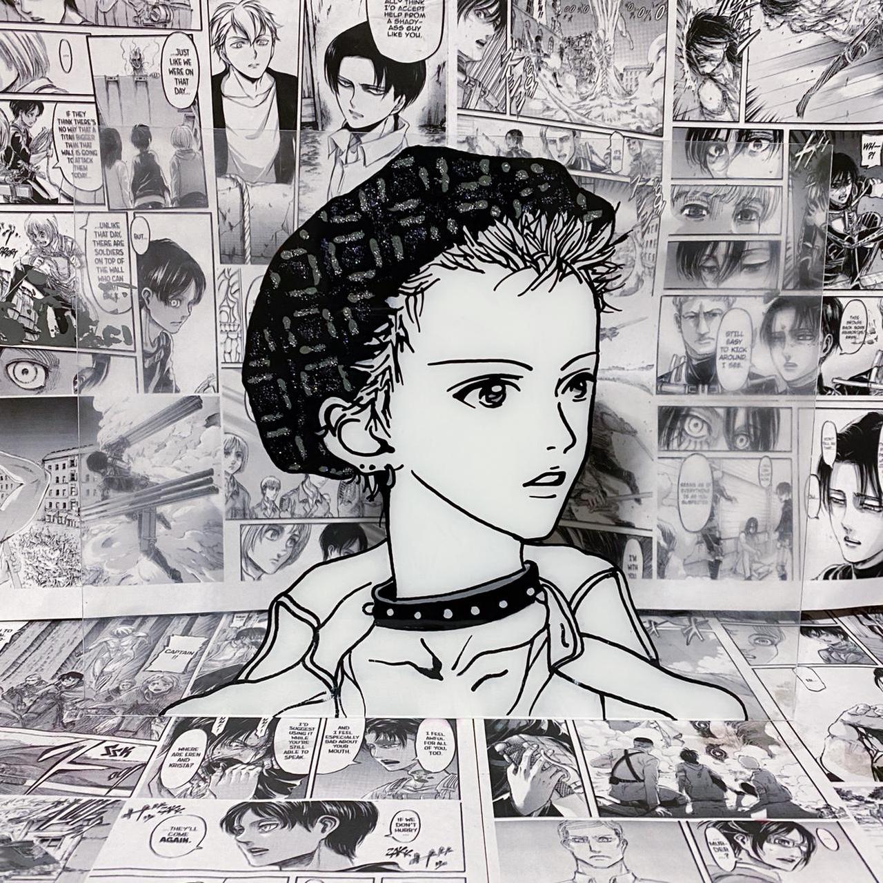 Nobuo Nana Anime Glass Painting ♡ This piece is... Depop