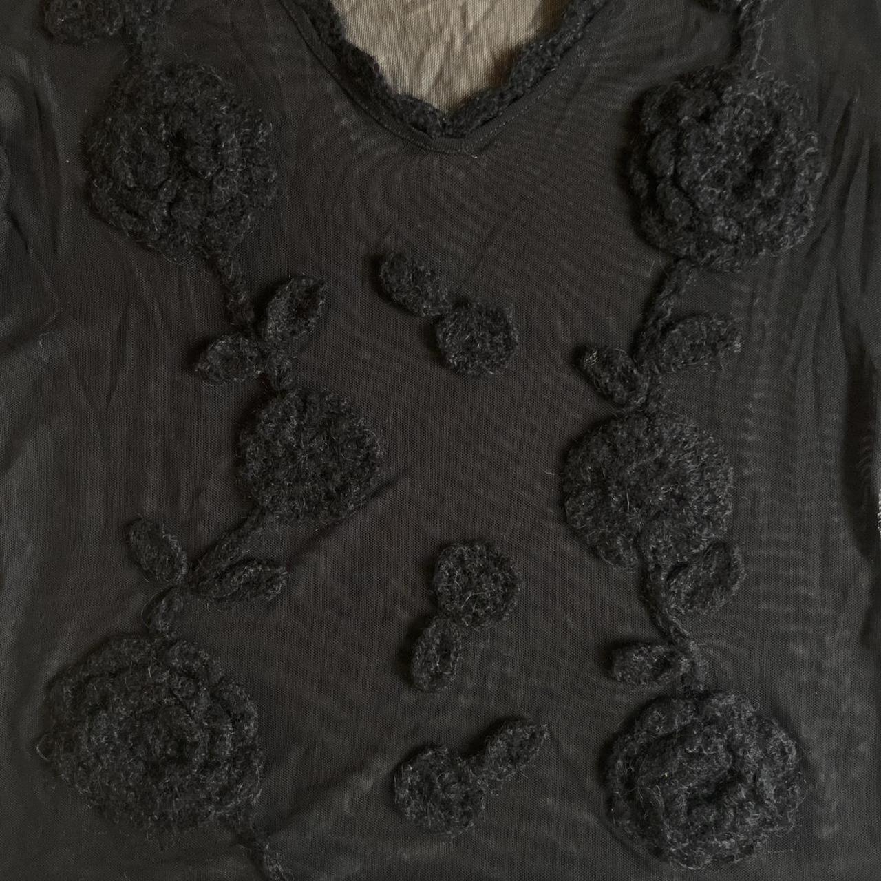 Product Image 3 - 🕸 Italian black mesh top