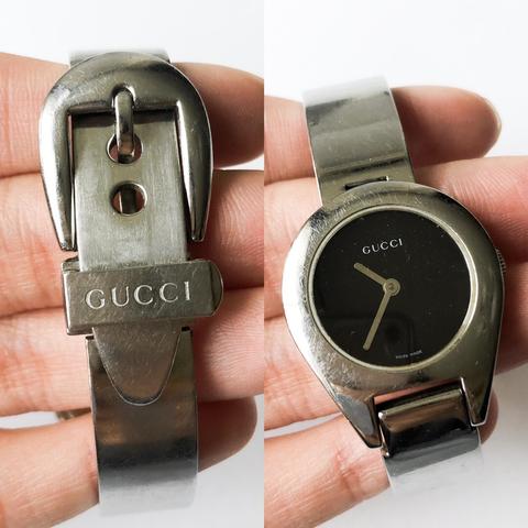 Authentic Minimal Vintage Gucci 6700L Ladies Buckle... - Depop