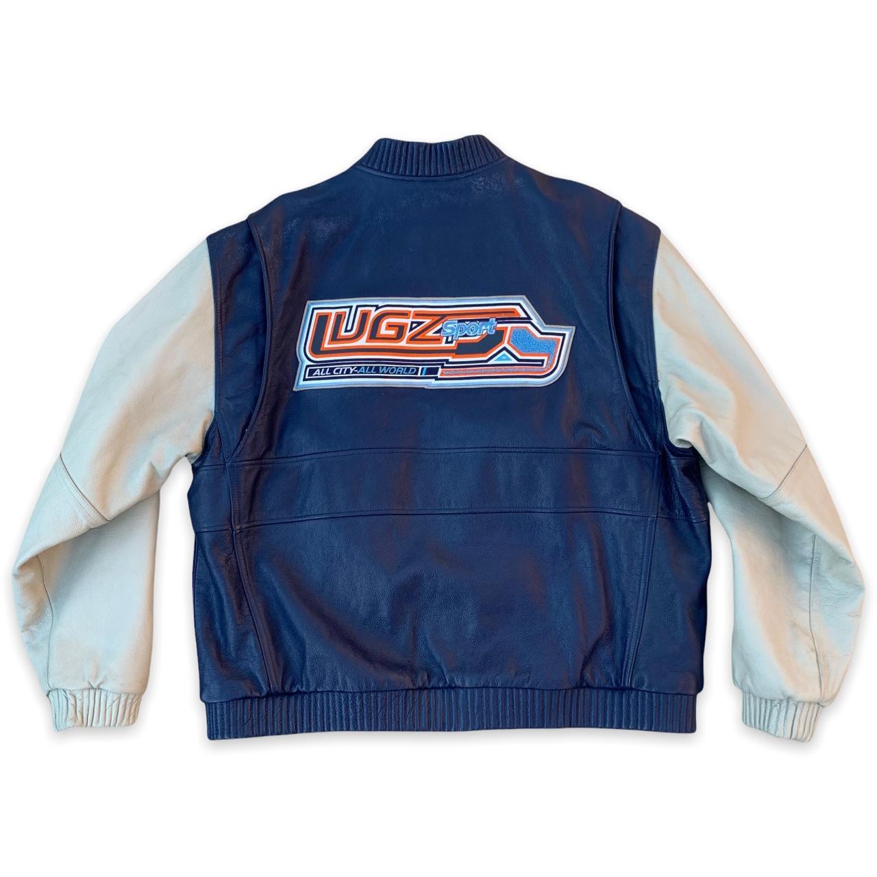 Rare Vintage LUGZ SPORT Leather Jacket. LUGZ “Sports... - Depop