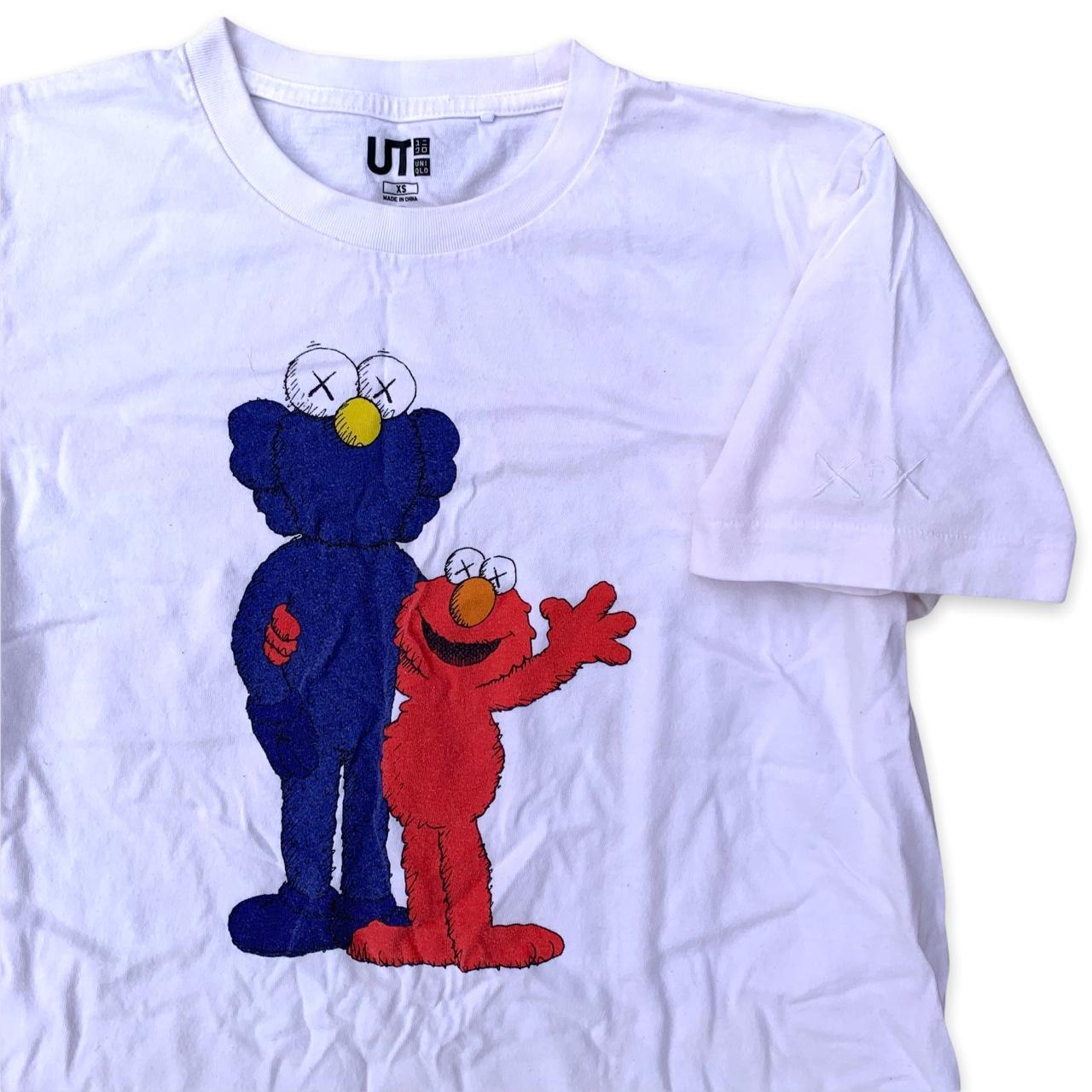 UNIQLO KAWS Sesame Street. Groover, Elmo Size XS,... - Depop