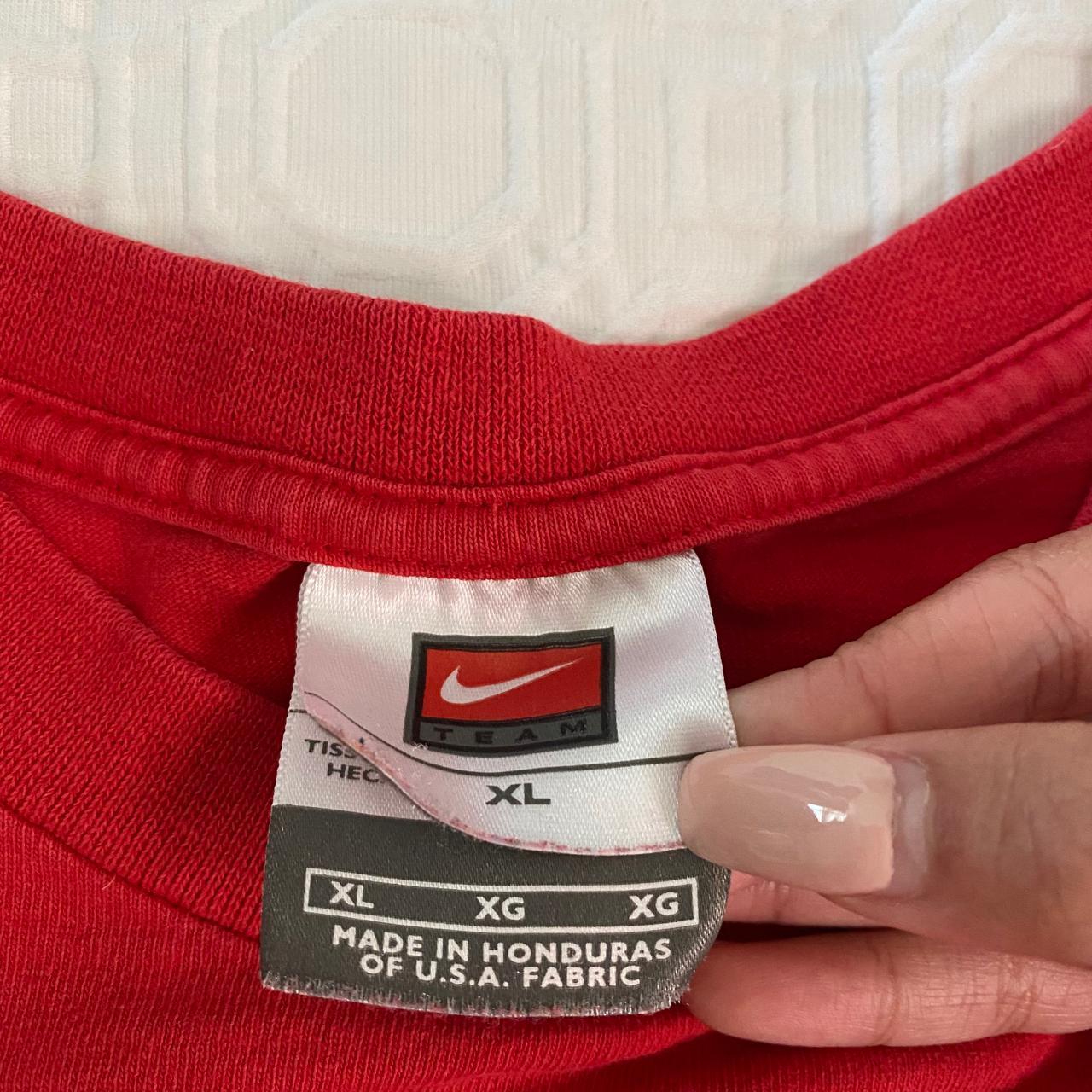 Vintage MLB Nike St. Louis Cardinals Red Shirt size - Depop