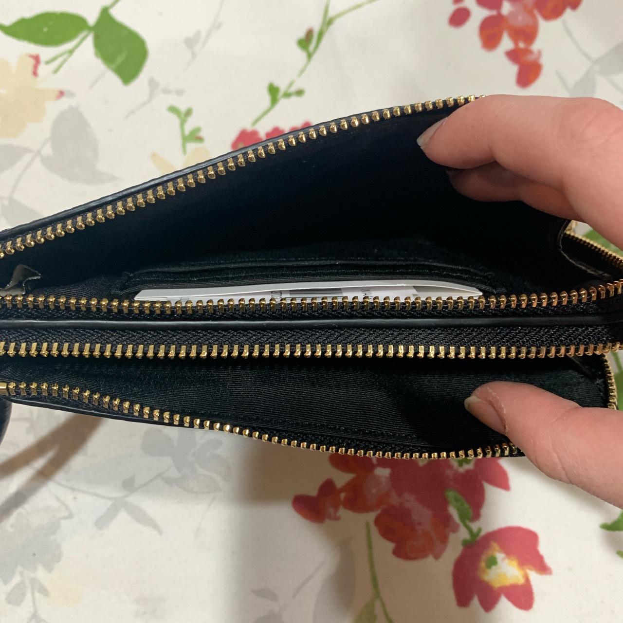 Coach “Small Wristlet” Black Two card slots - Depop