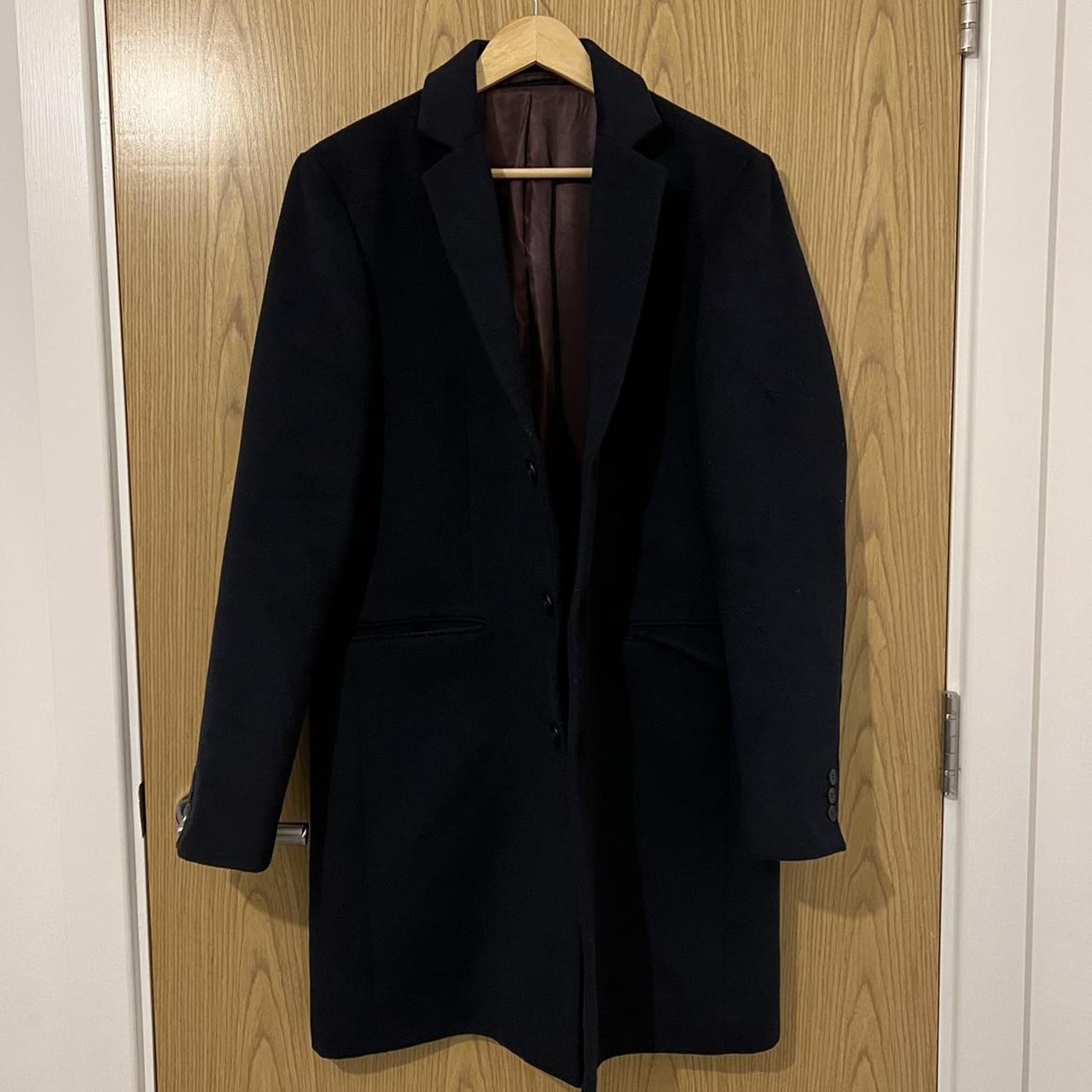 RIVER ISLAND Long Trench Coat MEDIUM (M) 9/10... Depop