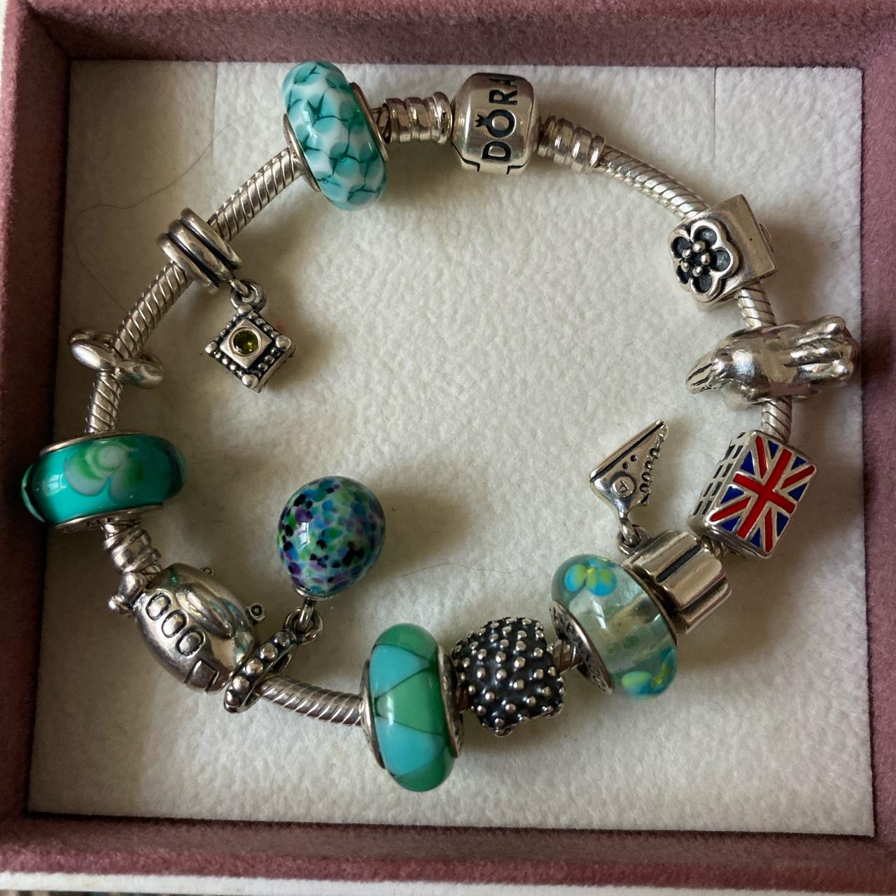 Turquoise pandora clearance