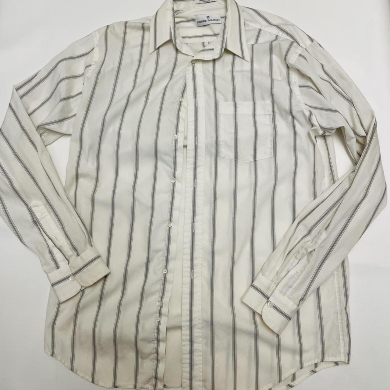 Vintage PIERRE BALMAIN Dress Shirt. Good Condition!... - Depop