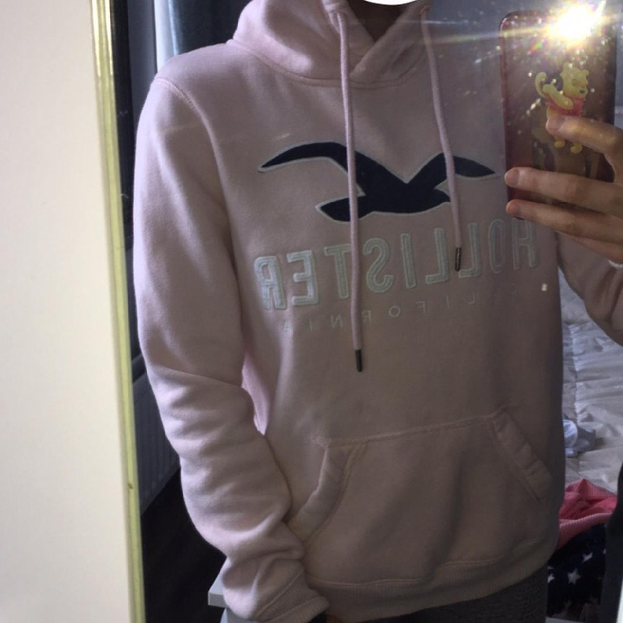 Baby pink 2024 hollister hoodie