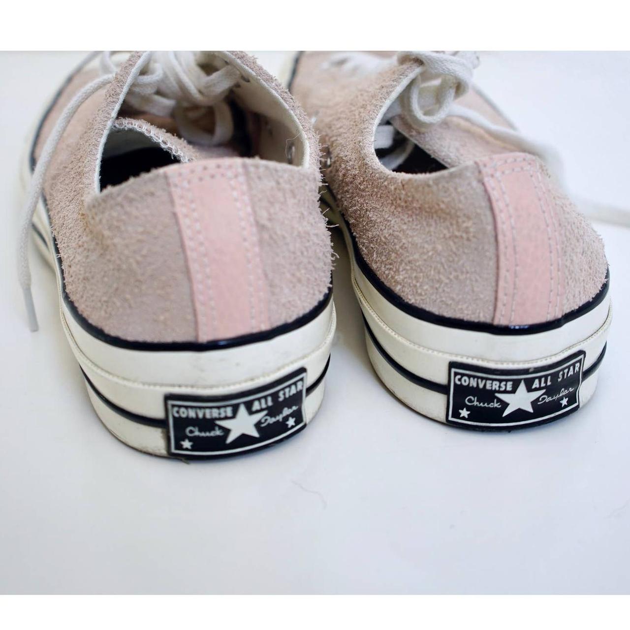 Converse Chuck Taylor All Star 70 suede dust pink.... - Depop