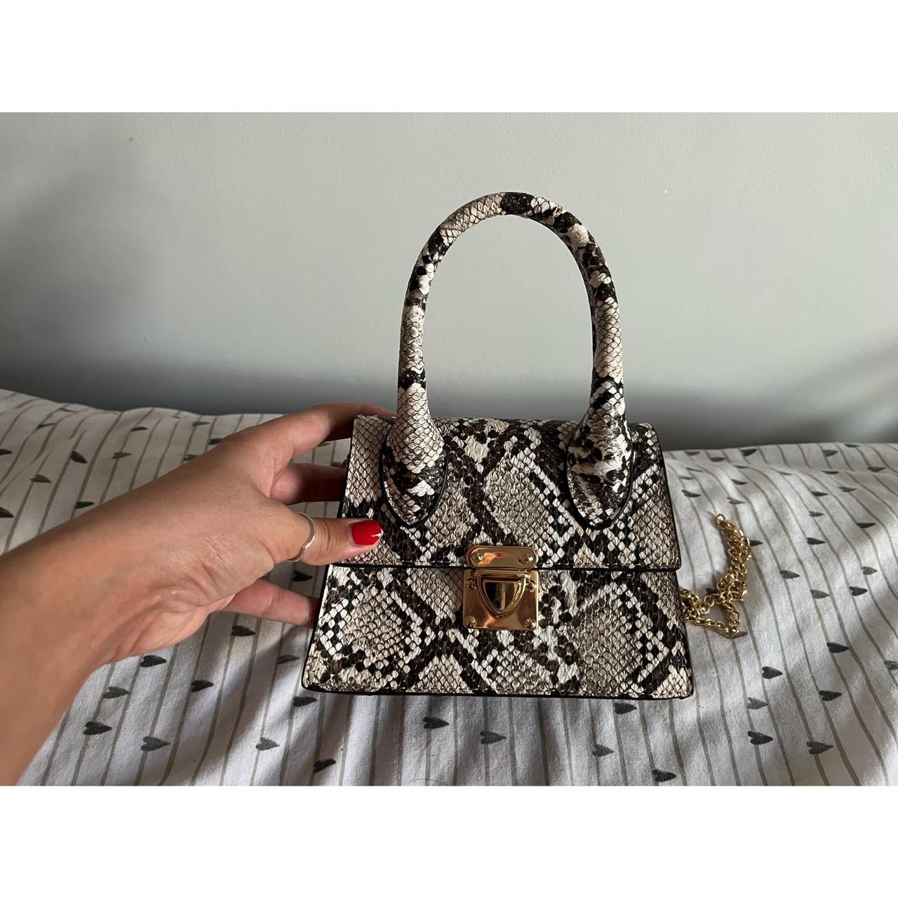 Snake print clearance small bag