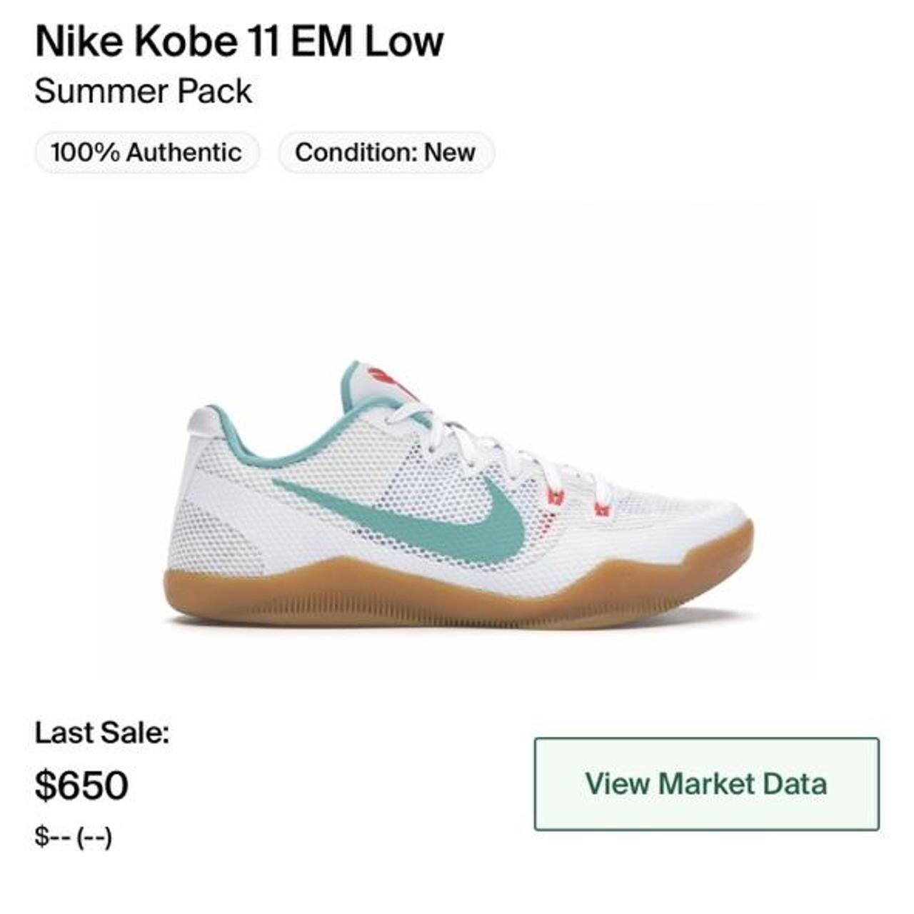 kobe 11 summer pack for sale