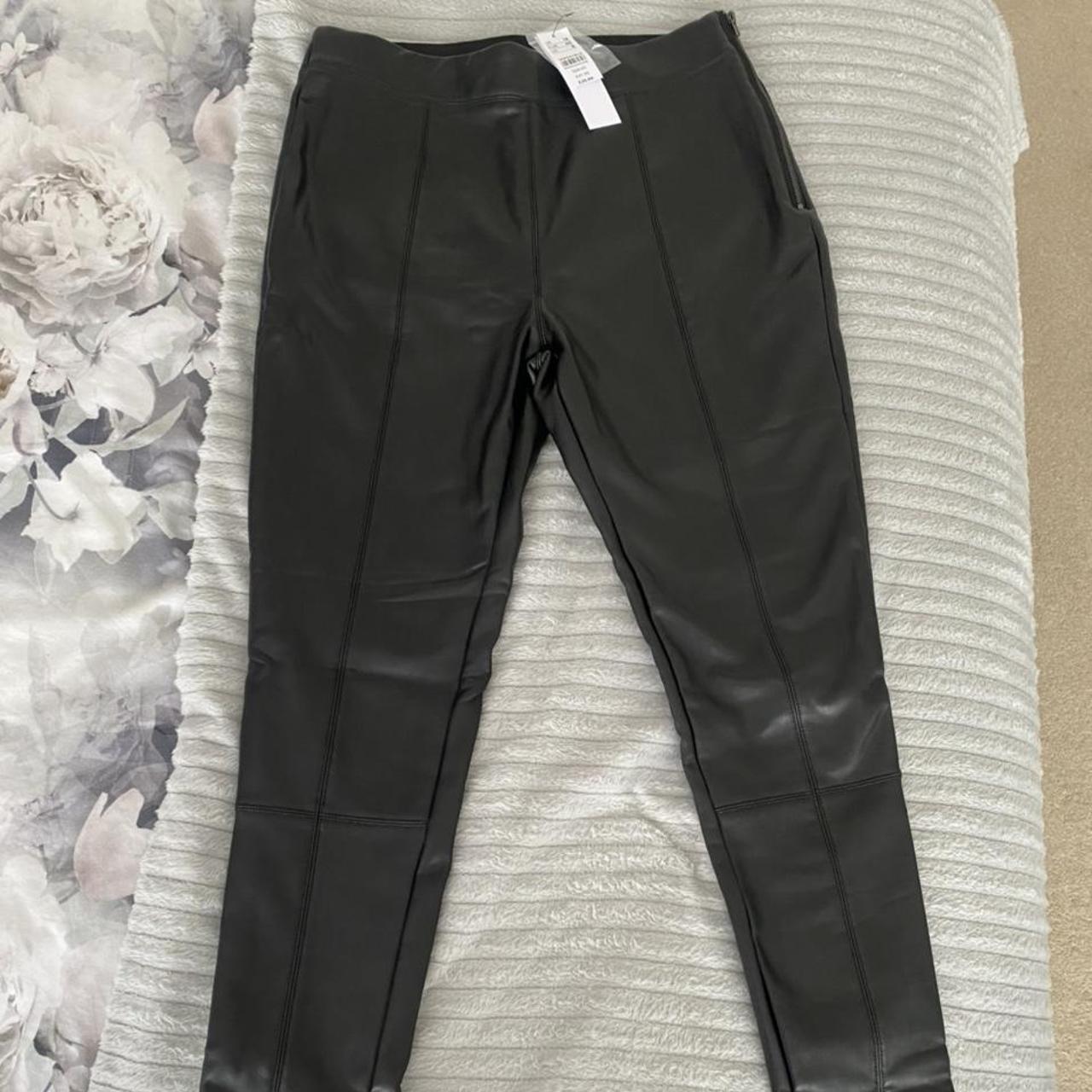 Topshop leather legging. Brand new with tags. Size - Depop
