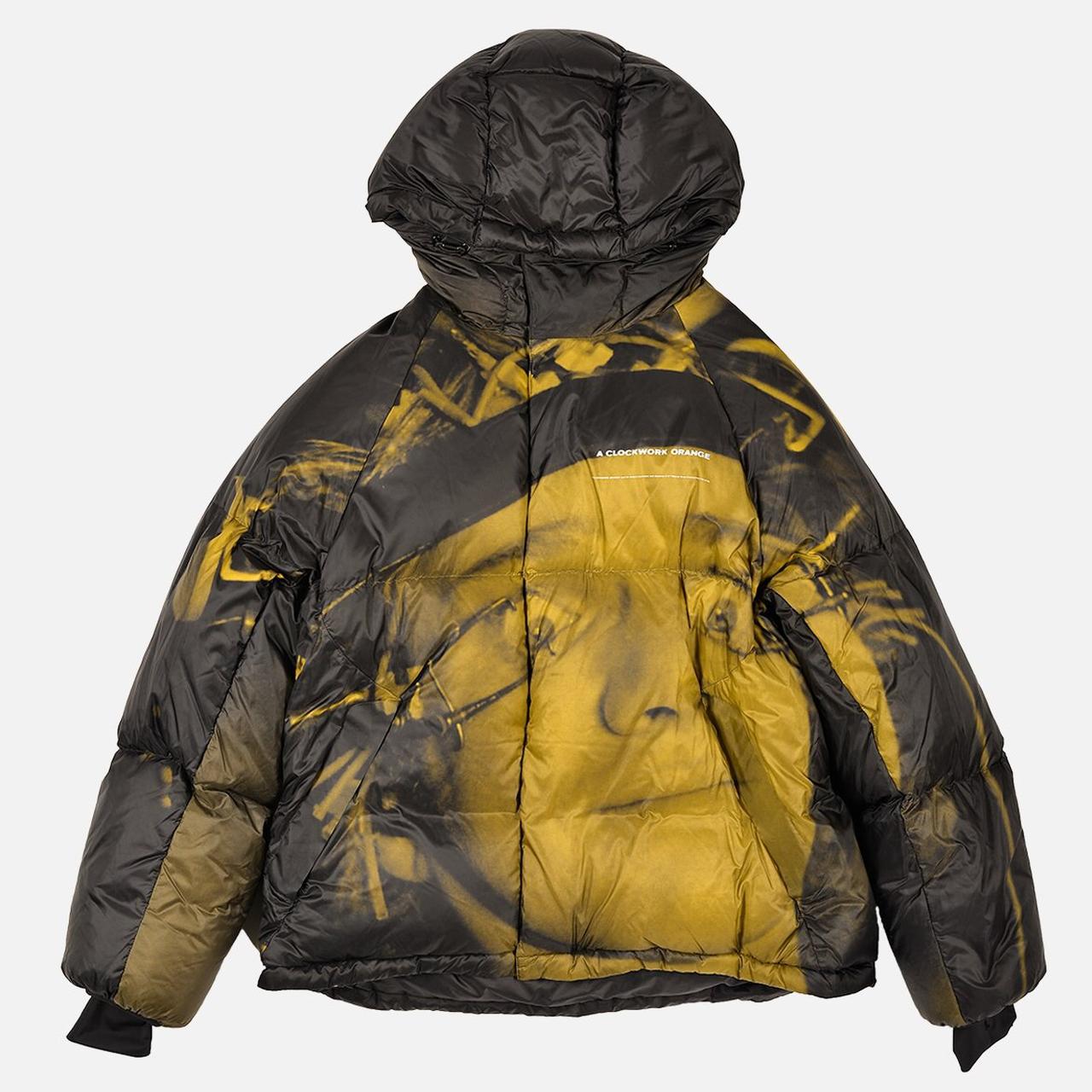 Undercover Clockwork Orange Printed Down Coat Steal | Depop