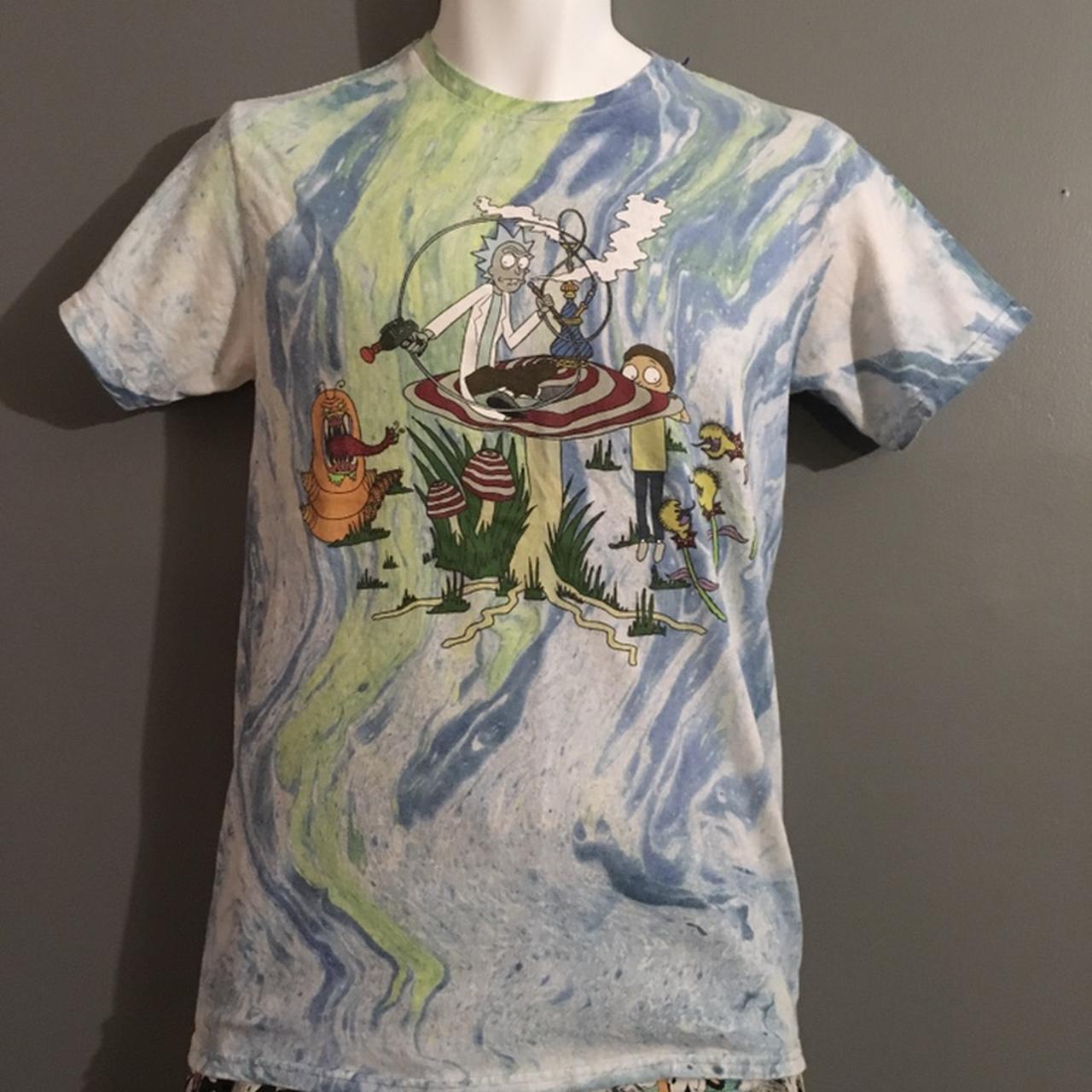 Ripple Junction adult swim Rick and Morty tie-dye T-shirt store