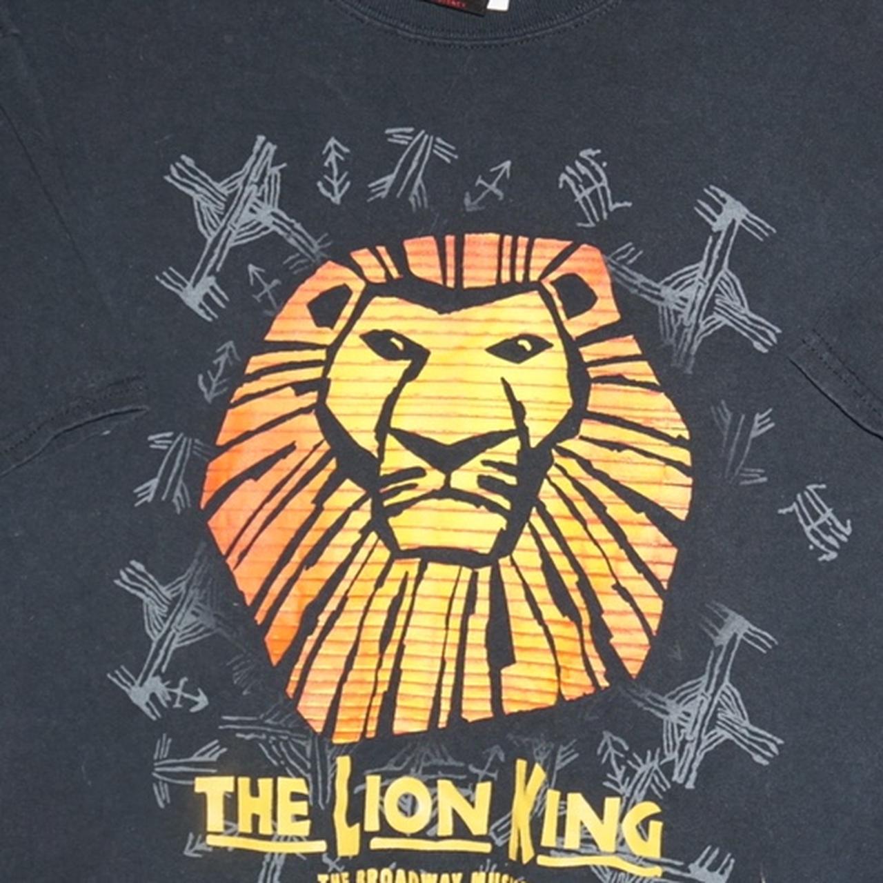 Men’s Vintage Early 2000s Lion King Musical Graphic - Depop