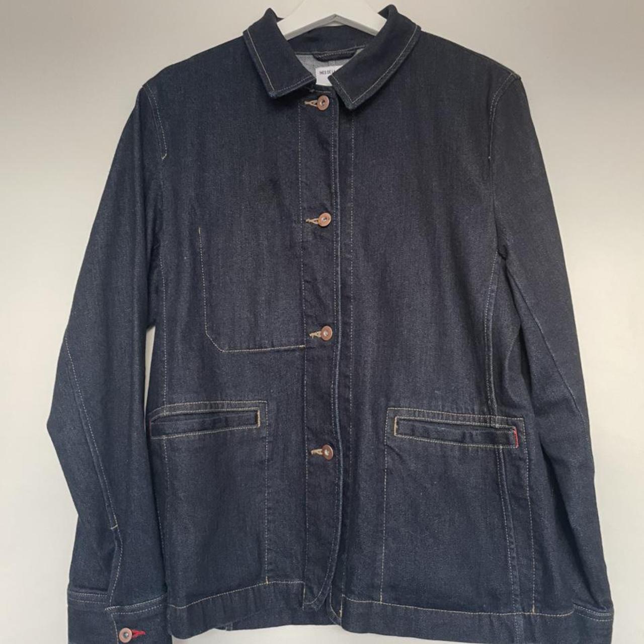 Denim Ines de la Fressange Uniqlo jacket Size... - Depop