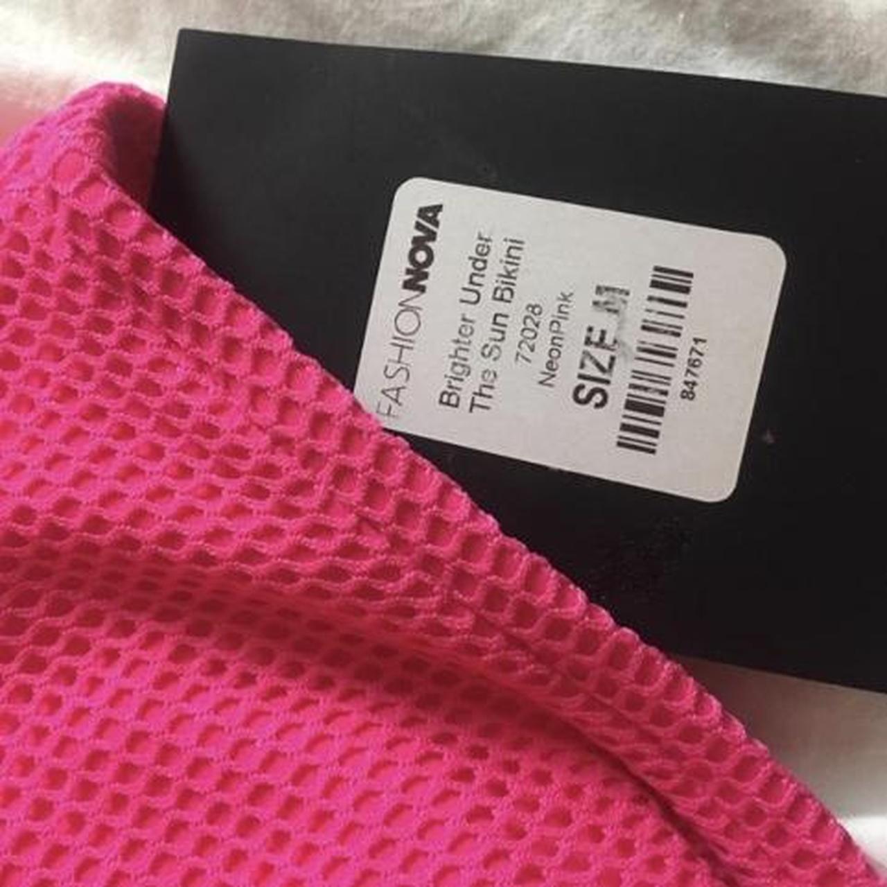 Fashion Nova Women's Pink Bikinisandtankinisets Depop