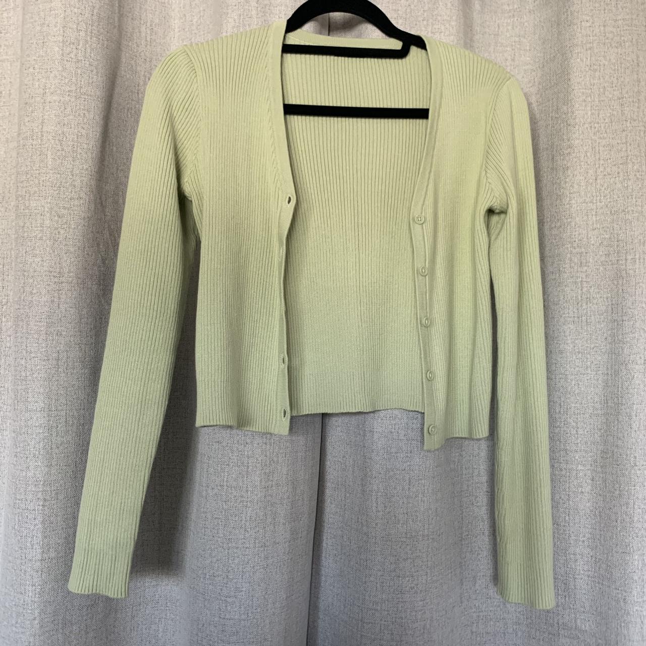 Brandy Melville - brandy melville shannon cardigan pastel green on Designer  Wardrobe