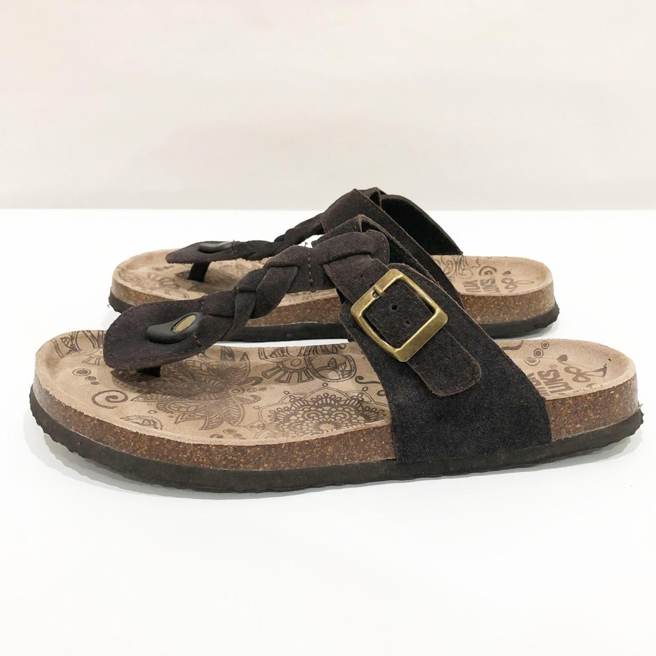 Muk Luks Women's Tan and Brown Sandals (3)