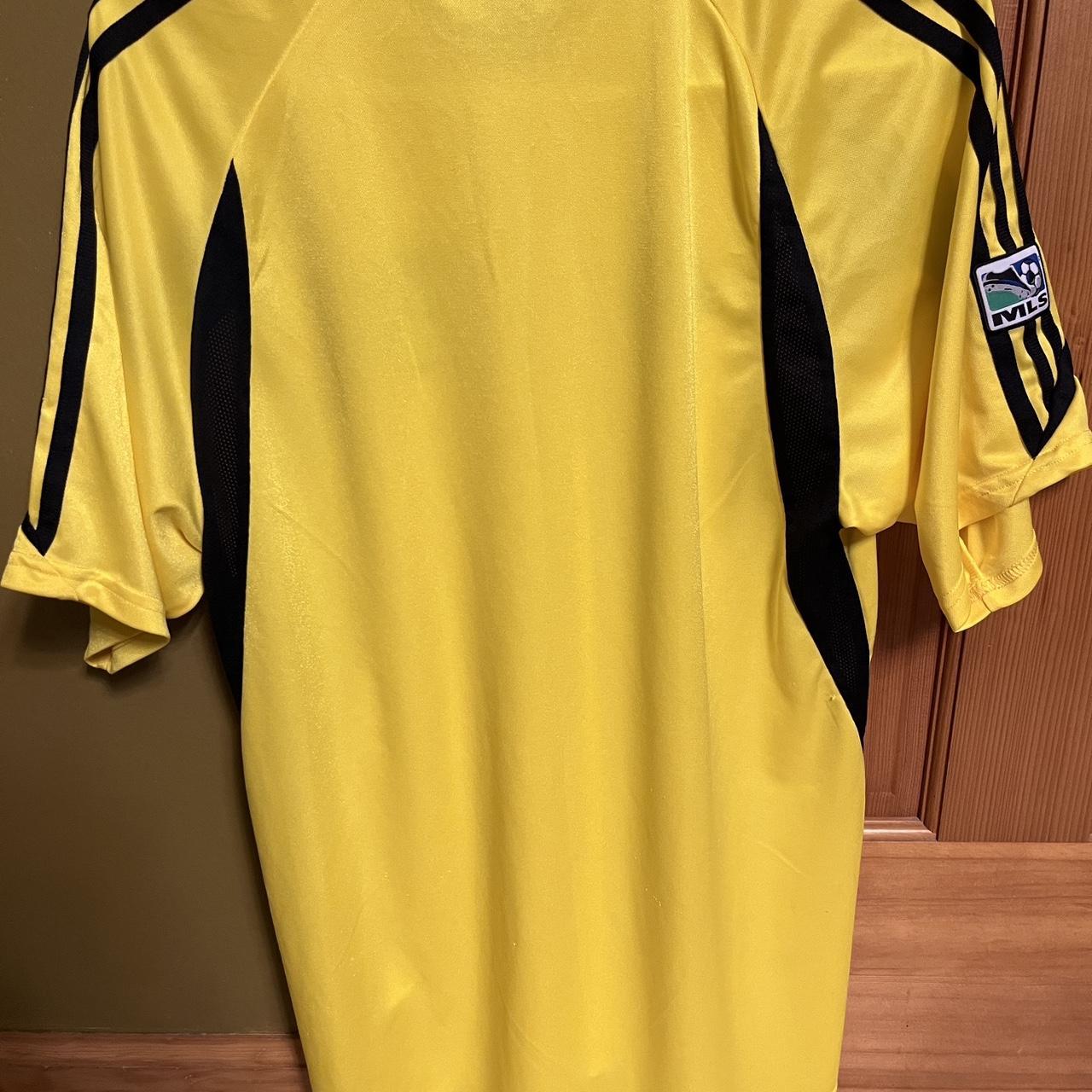 Columbus Crew 2002 Away Soccer Jersey - Depop