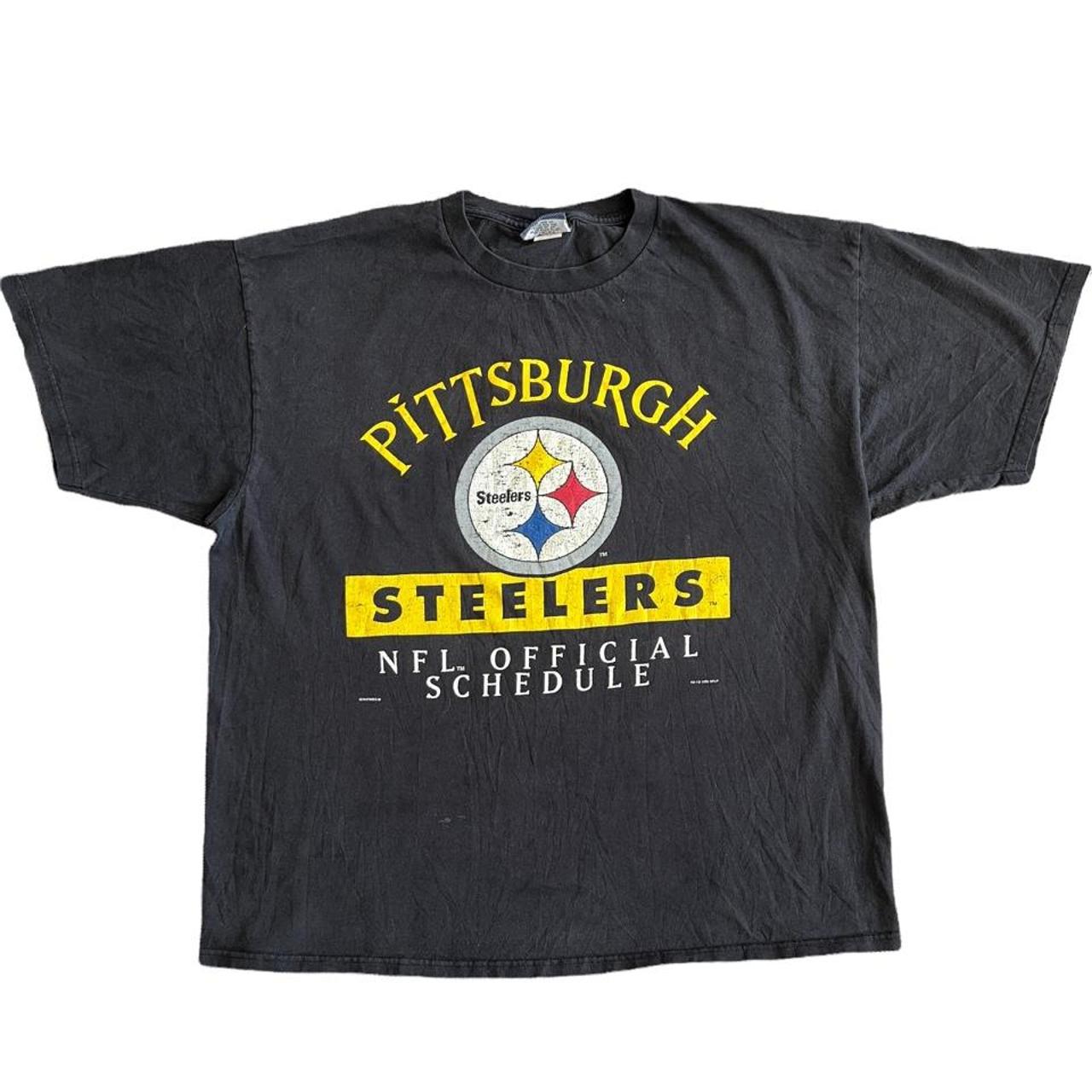 Vintage Steelers Tee Beautiful Colors Very - Depop