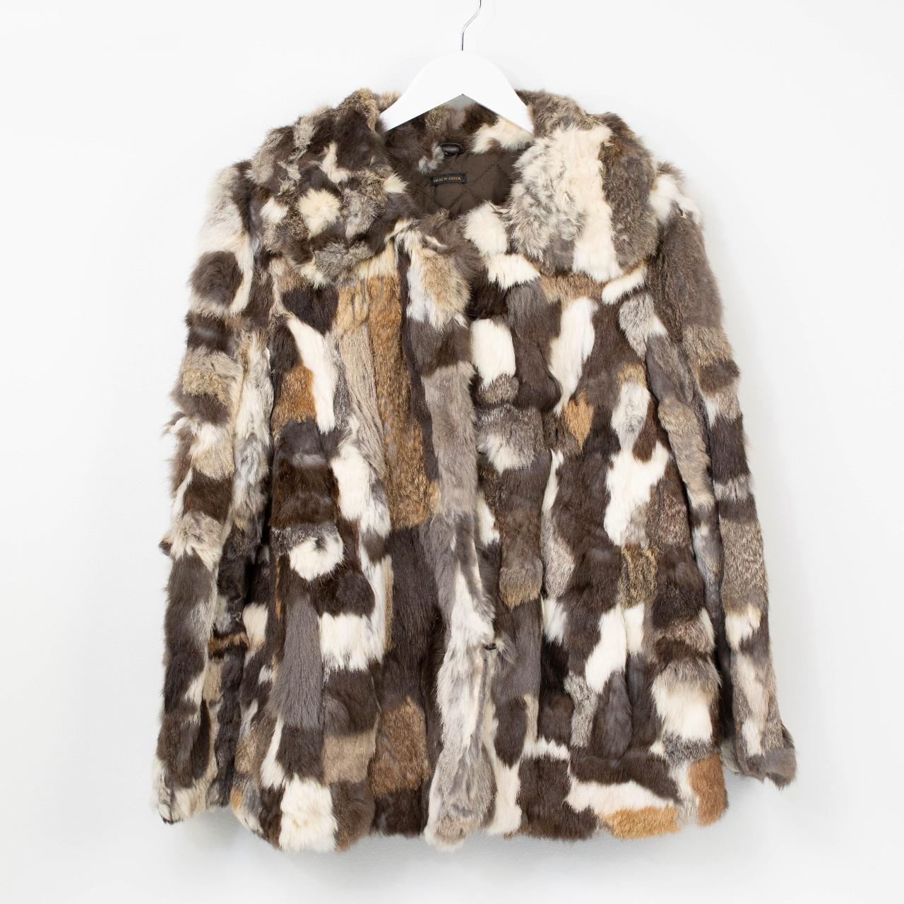 Vintage 80s rabbit fur coat This is a rabbit fur | Depop