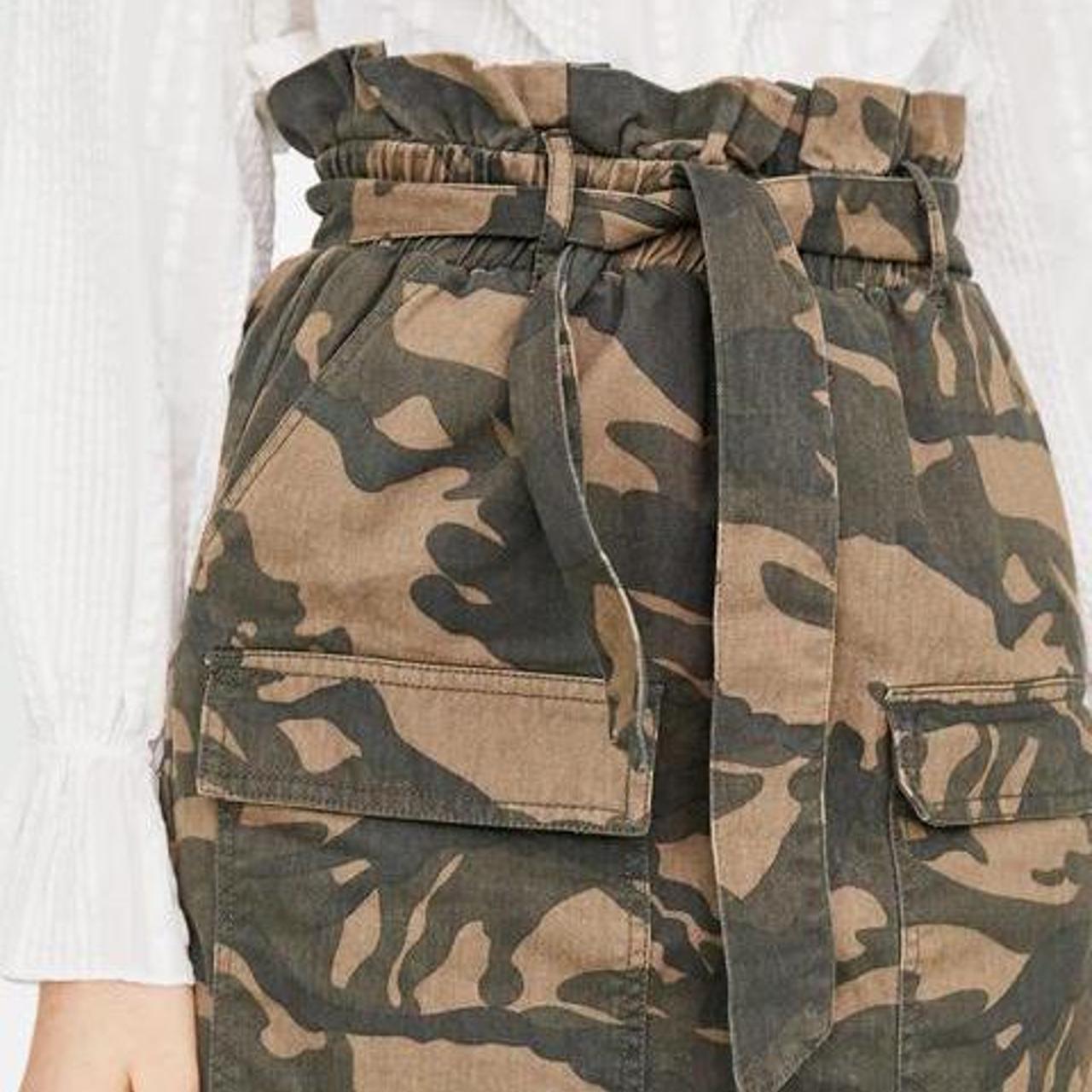 Camo paperbag skirt best sale