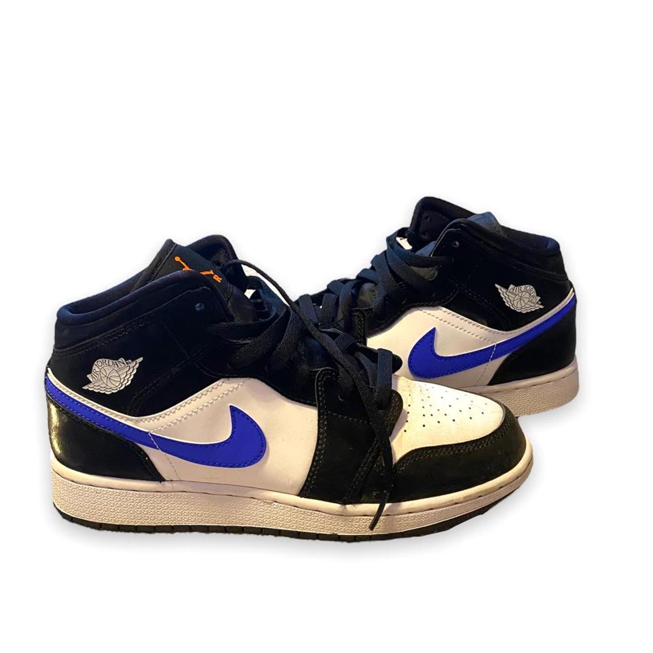 jordan 1s mid racer blue