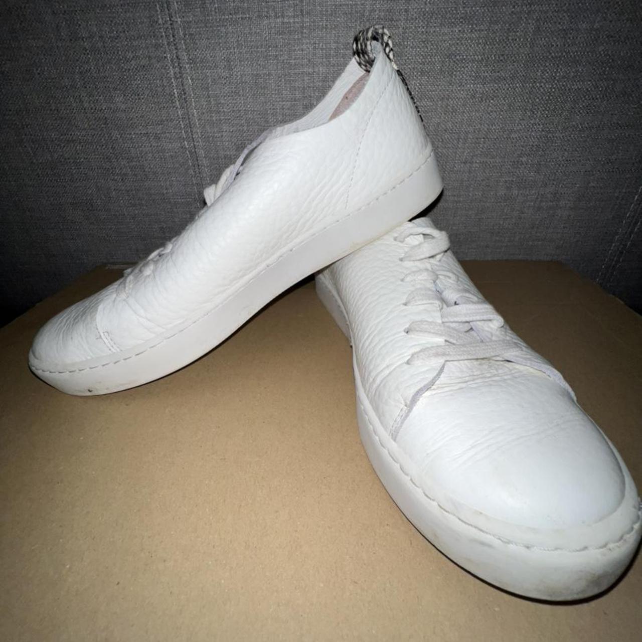 Women's White and Cream Trainers | Depop