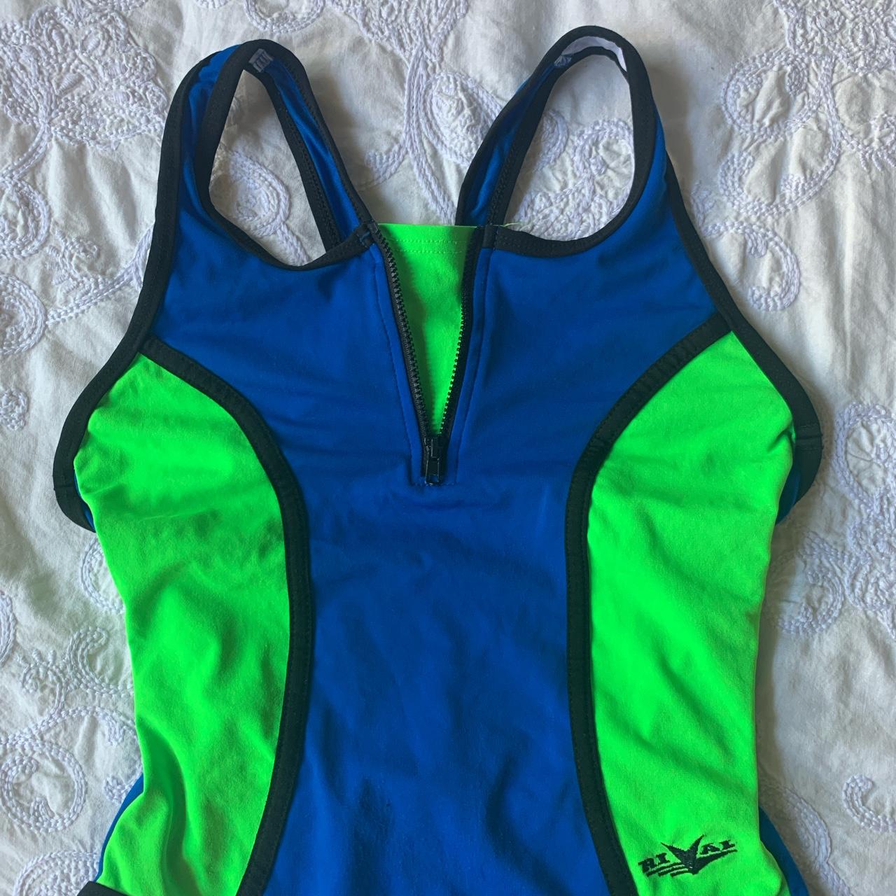 the coolest vintage inspired one piece swimsuit!... - Depop