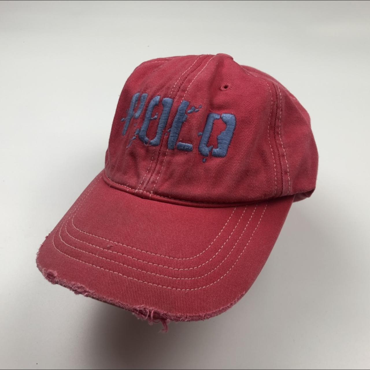 Retro Distressed Polo Ralph Lauren Cap 7 10