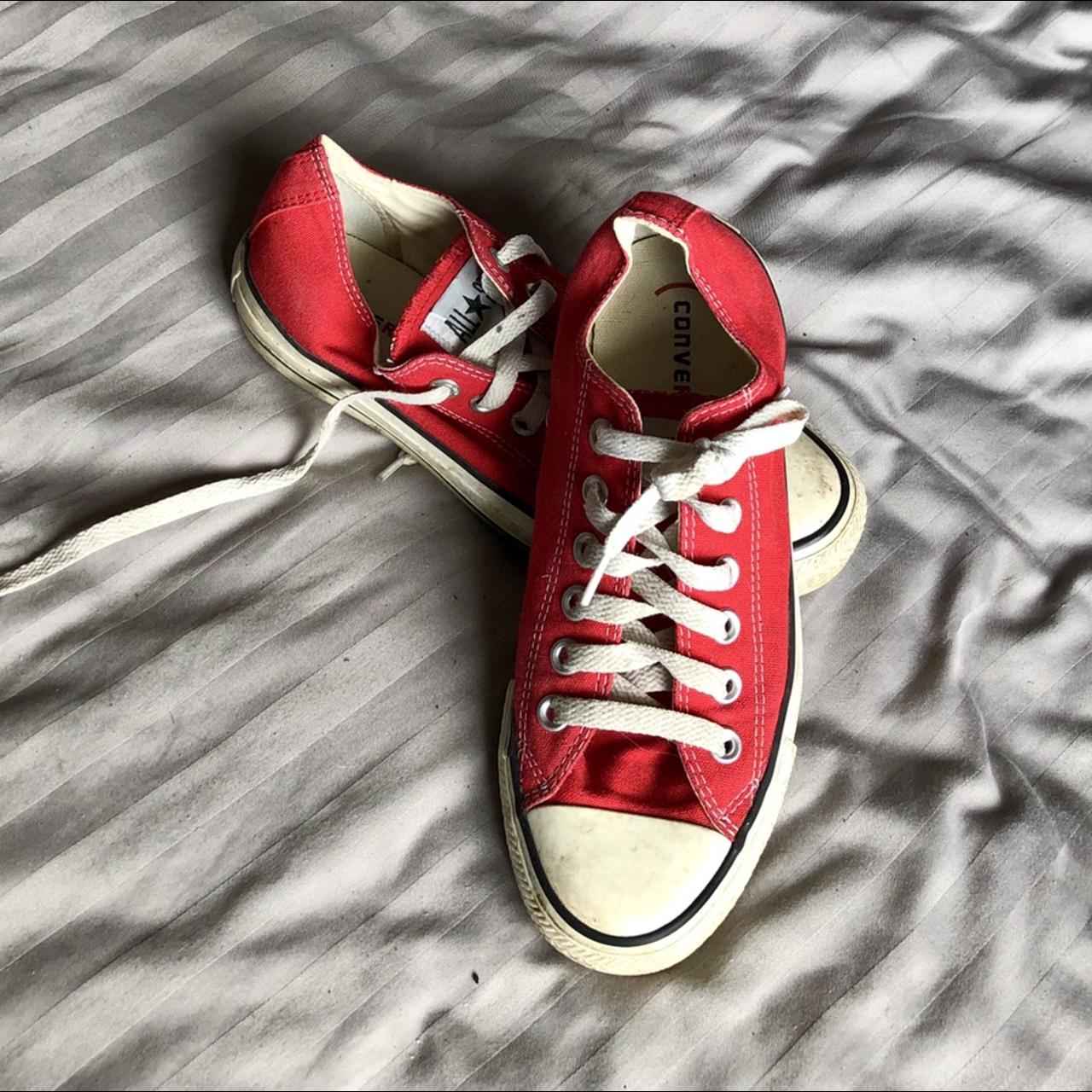 Converse All Star Red ️ Product (Red) #converse... - Depop