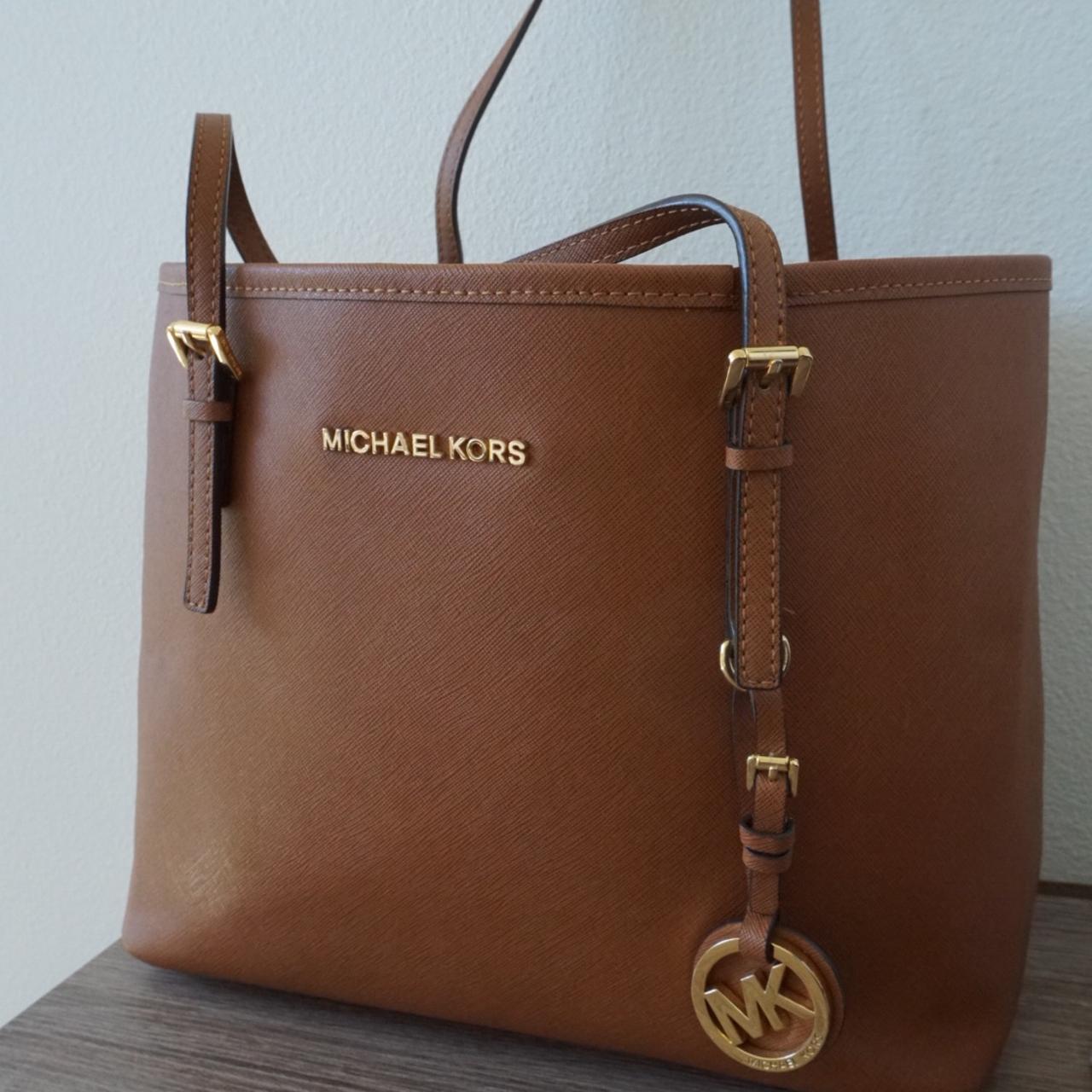 Michael Kors 3-in-1 Jet Set Saffiano Leather - Depop