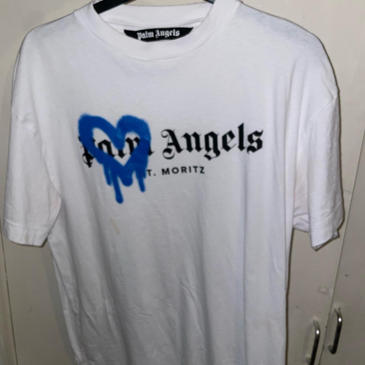 Palm angels mens t shirt - Depop