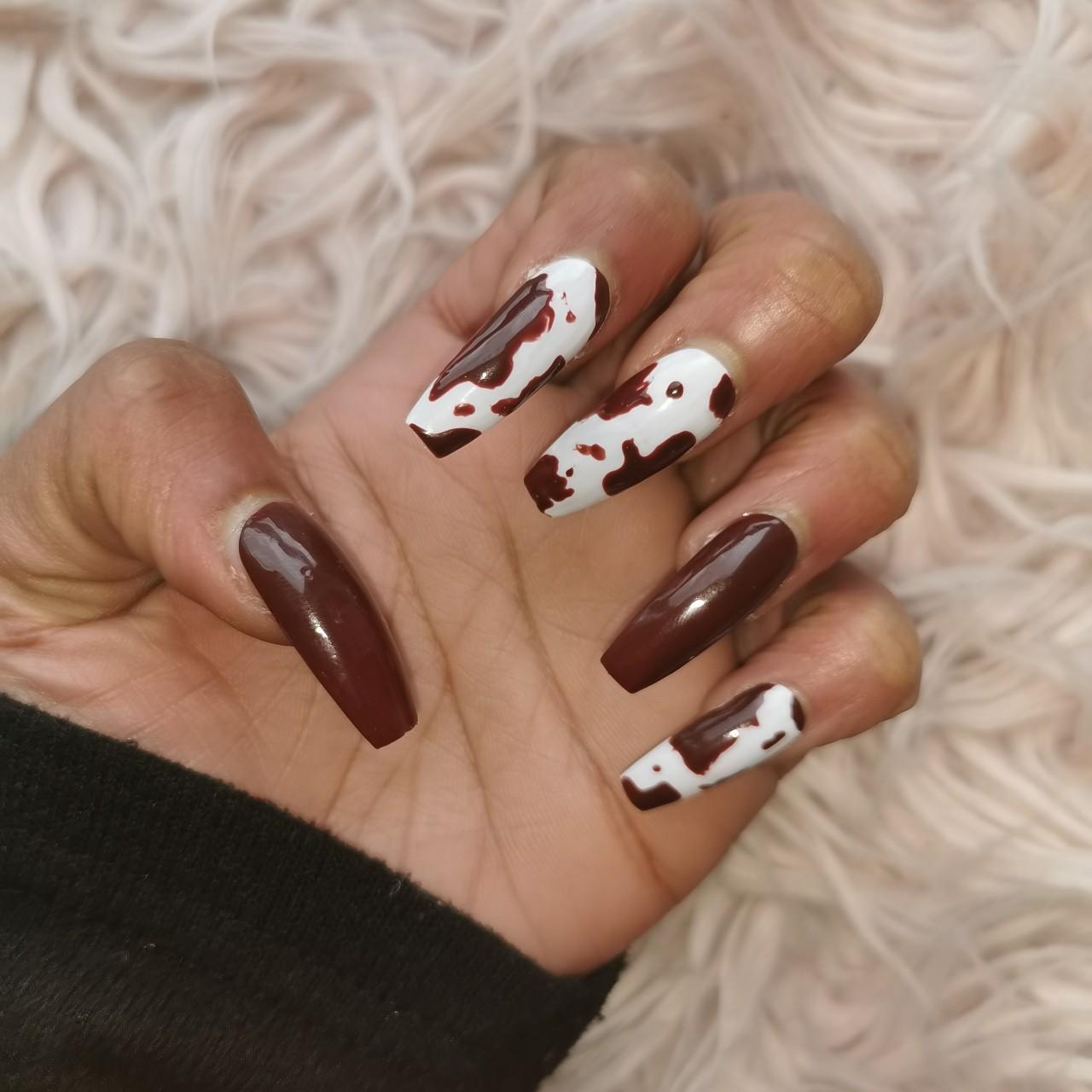 Crystal's Nails & Spa - 🌈colorful & vibrant cow print nails . . . . # cowprint #vibrantart #summervibes #explorepage #exploremore #trendingnails  #cutenails #nailart | Facebook