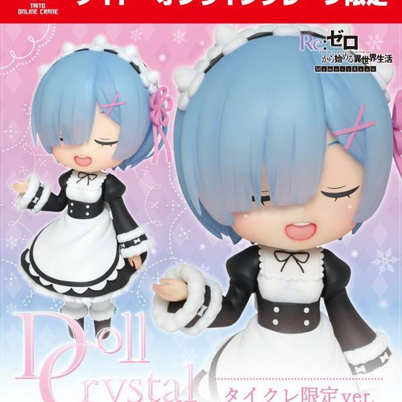 On hold Official Re Zero Taito Rem figure Doll... Depop