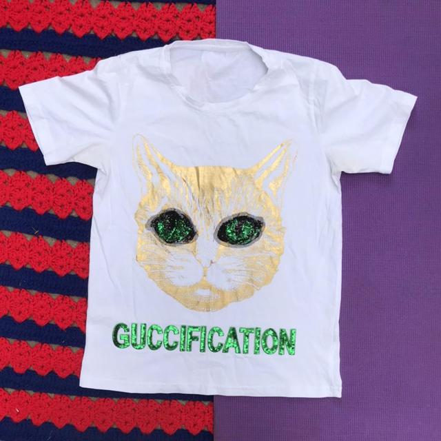 Guccification shop cat shirt