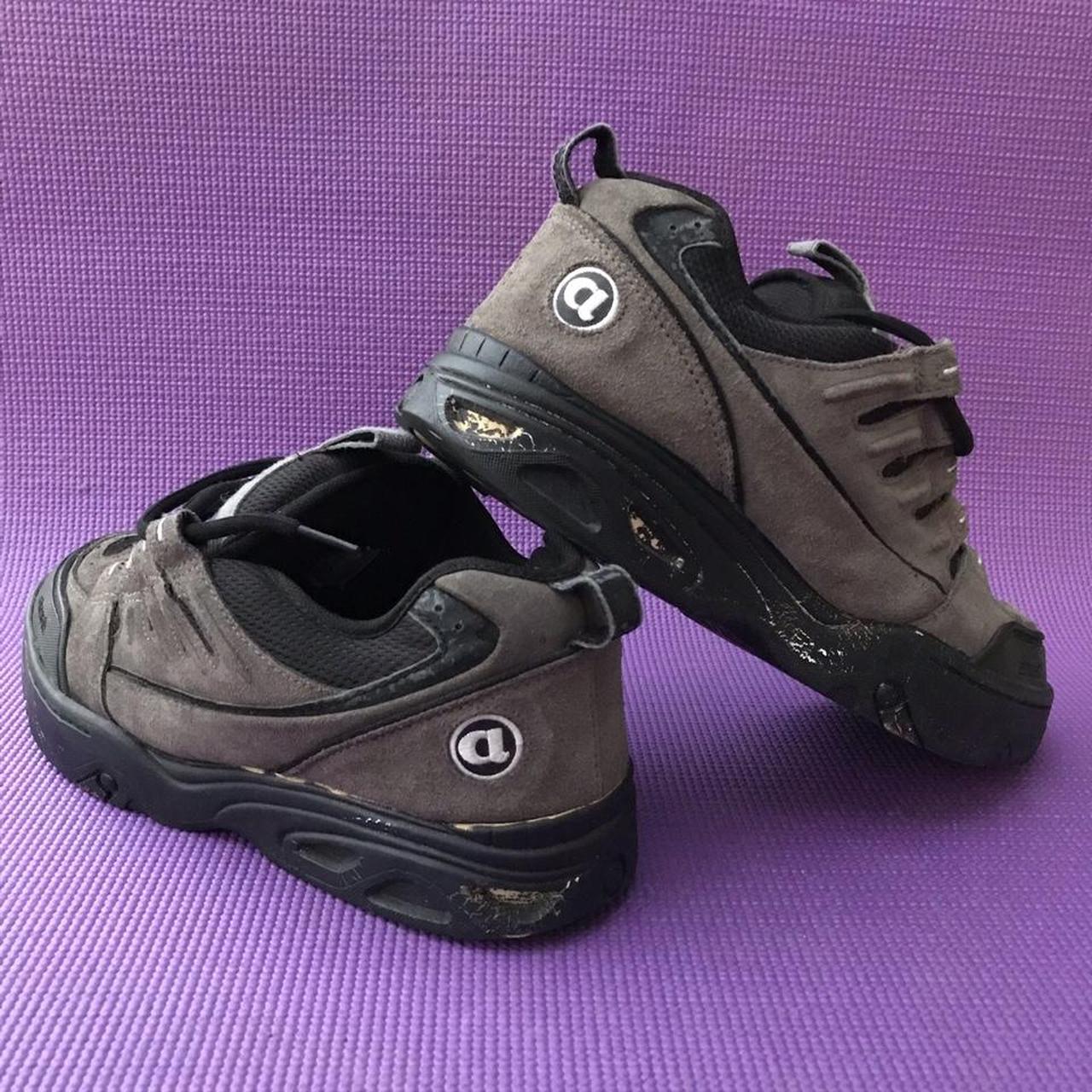 Vintage 90s Airwalk skate shoes puffy sneakers grey... Depop